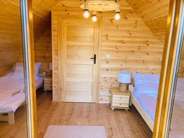 Kalinowy Sad Domki Z Jacuzzi I Sauna Mikołajki Buitenkant foto