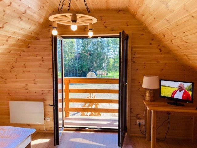 Kalinowy Sad Domki Z Jacuzzi I Sauna Mikołajki Buitenkant foto