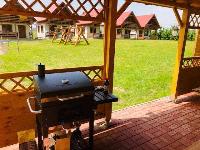 Kalinowy Sad Domki Z Jacuzzi I Sauna Mikołajki Buitenkant foto