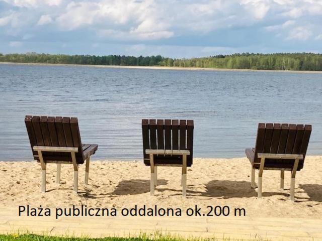 Kalinowy Sad Domki Z Jacuzzi I Sauna Mikołajki Buitenkant foto